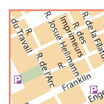 Carte Routiere Touristique Alsace - Mulhouse Preview 3