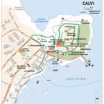 Carte Routiere Touristique Corse - Calvi Preview 1