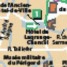 Carte Routiere Touristique Perigord - Périgueux Preview 2