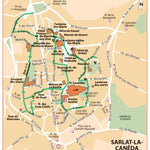 Carte Routiere Touristique Perigord - Sarlat-La-Canéda Preview 1