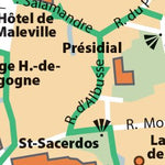 Carte Routiere Touristique Perigord - Sarlat-La-Canéda Preview 2
