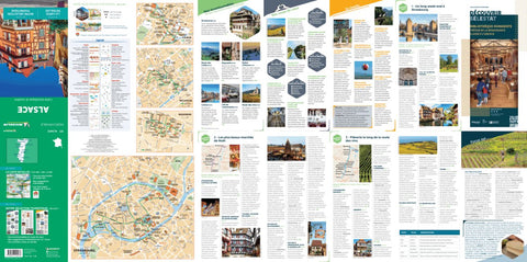 Carte Routiere Touristique Alsace - Index Preview 1