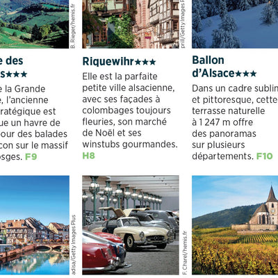 Carte Routiere Touristique Alsace - Index Preview 3