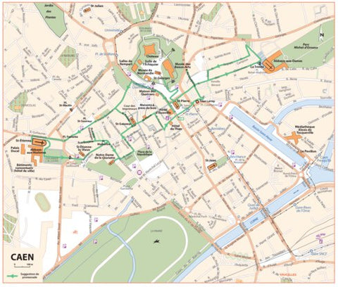 Carte Routiere Touristique Plages Du Debarquement - Presqu'Ile Du Cotentin - Caen Preview 1