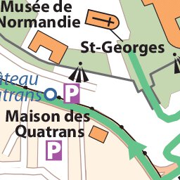 Carte Routiere Touristique Plages Du Debarquement - Presqu'Ile Du Cotentin - Caen Preview 3