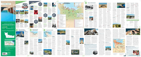 Carte Routiere Touristique Plages Du Debarquement - Presqu'Ile Du Cotentin - Index Preview 1