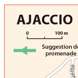 Carte Routiere Touristique Corse - Ajaccio Preview 3