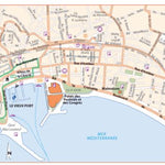 Carte Routiere Touristique Cote D'Azur - Cannes Preview 1