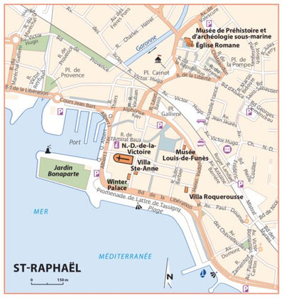 Carte Routiere Touristique Cote D'Azur - St-Raphaël Preview 1