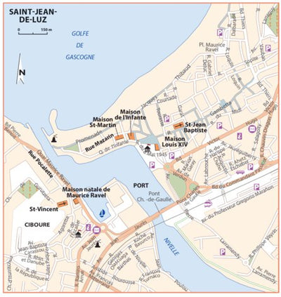 Carte Routiere Touristique Pays Basque - Saint-Jean-De-Luz Preview 1