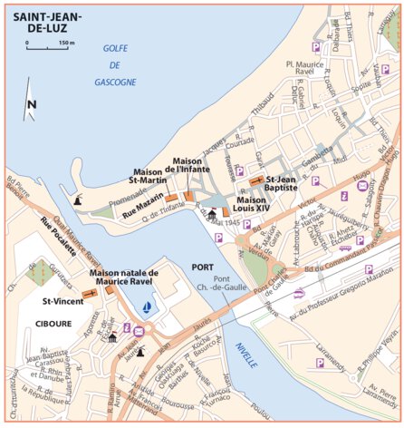 Carte Routiere Touristique Pays Basque - Saint-Jean-De-Luz Preview 1