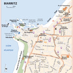 Carte Routiere Touristique Pays Basque - Biarritz Preview 1