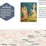 Carte Routiere Touristique Chateaux De La Loire - Index Preview 2