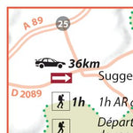Carte Routiere Touristique Auvergne - Massif Du Sancy Preview 3