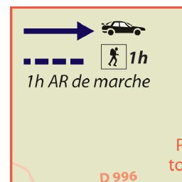 Carte Routiere Touristique Auvergne - Randonnées Autour Du Mont-Dore Preview 3