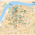 Carte Routiere Touristique Provence - Avignon Preview 1