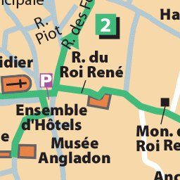 Carte Routiere Touristique Provence - Avignon Preview 2