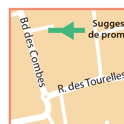 Carte Routiere Touristique Provence - Manosque Preview 3