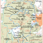 Carte Routiere Touristique Auvergne - Monts Dôme Preview 1