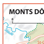 Carte Routiere Touristique Auvergne - Monts Dôme Preview 3