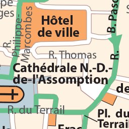 Carte Routiere Touristique Auvergne - Vieux Clermont Preview 2