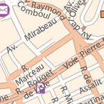 Carte Routiere Touristique Cote D'Azur - Nice Preview 2