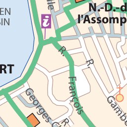 Carte Routiere Touristique Cote D'Azur - St-Tropez Preview 2