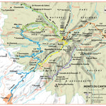 Carte Routiere Touristique Auvergne - Monts Du Cantal Preview 1