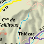 Carte Routiere Touristique Auvergne - Monts Du Cantal Preview 2