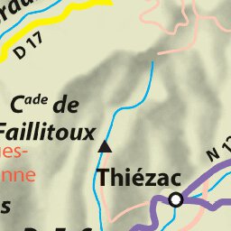 Carte Routiere Touristique Auvergne - Monts Du Cantal Preview 2