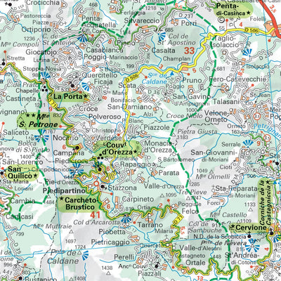Carte Routiere Touristique Corse - Main Preview 3