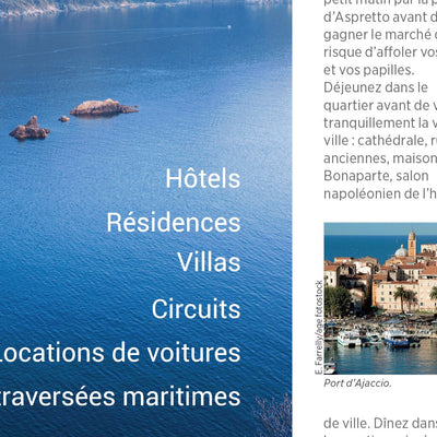 Carte Routiere Touristique Corse - Index Preview 3