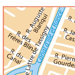 Carte Routiere Touristique Bretagne - Rennes Preview 3