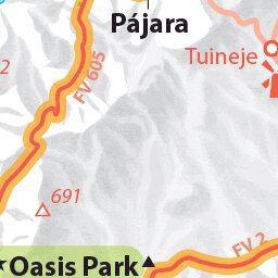 Carte Routiere Touristique Iles Canaries - Fuerteventura Preview 3