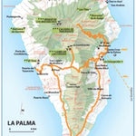 Carte Routiere Touristique Iles Canaries - La Palma Preview 1