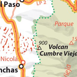 Carte Routiere Touristique Iles Canaries - La Palma Preview 2