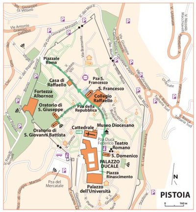 Carte Routiere Touristique Toscane - Pistoia Preview 1