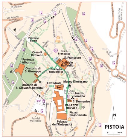 Carte Routiere Touristique Toscane - Pistoia Preview 1