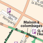 Carte Routiere Touristique Plages Du Debarquement - Presqu'Ile Du Cotentin - Bayeux Preview 2