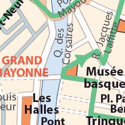 Carte Routiere Touristique Pays Basque - Bayonne Preview 2