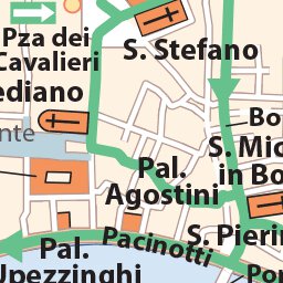 Carte Routiere Touristique Toscane - Pisa Preview 2