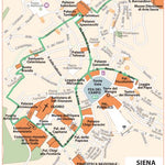 Carte Routiere Touristique Toscane - Siena Preview 1