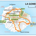 Carte Routiere Touristique Iles Canaries - La Gomera Preview 1