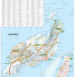 Carte Routiere Touristique Iles Canaries - Lanzarote Preview 1
