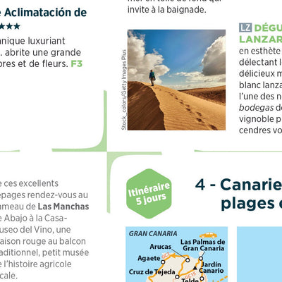 Carte Routiere Touristique Iles Canaries - Index Preview 2