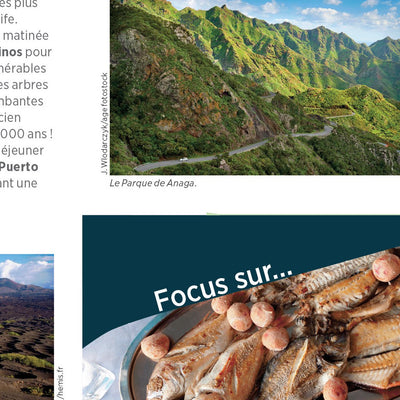 Carte Routiere Touristique Iles Canaries - Index Preview 3