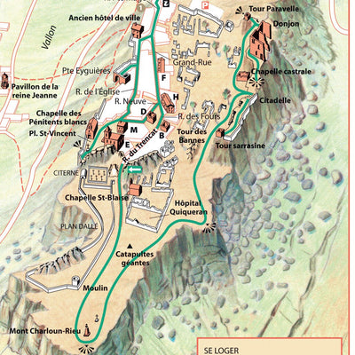 Carte Routiere Touristique Provence - Main Preview 3
