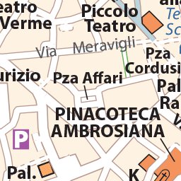 Carte Routiere Touristiques Lacs Italiens - Milan - Milan Preview 2