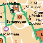 Carte Routiere Touristique Provence - Carpentras Preview 2