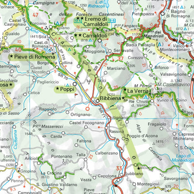 Carte Routiere Touristique Toscane - Main Preview 3